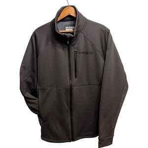 KUIU StrongFleece 290 WF Full Zip Jacket Mens XL Gray Ash Karuishi Fleece EUC